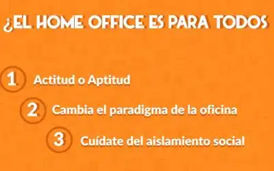 10 recomendaciones para el Home Office realmente efectivo