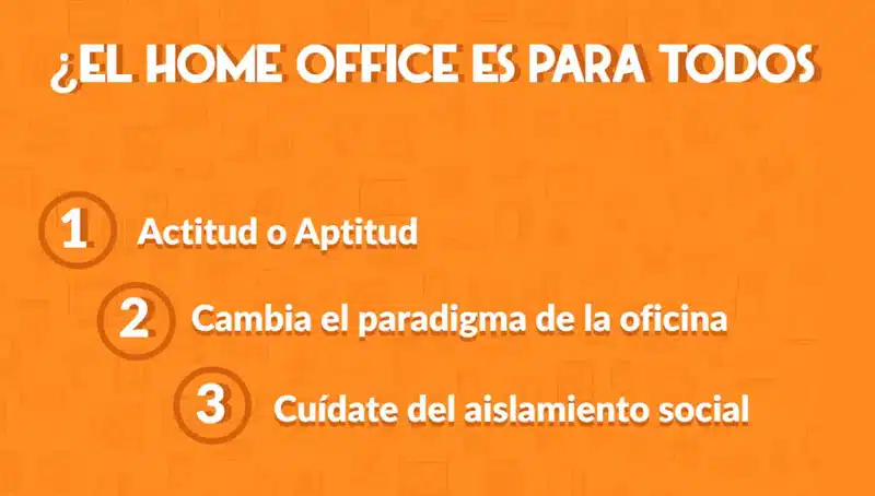 10 recomendaciones para el Home Office realmente efectivo